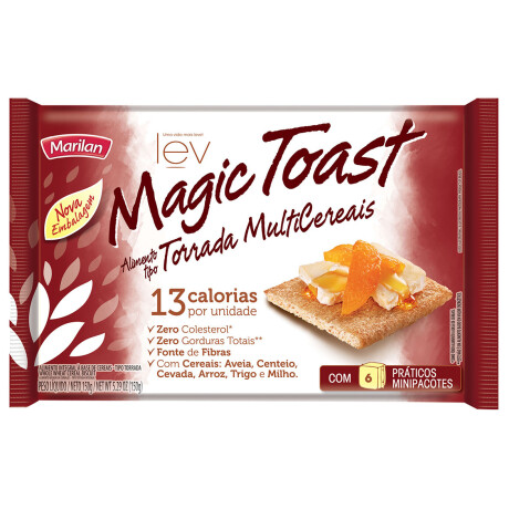 TOSTADAS MAGIC TOAST MULTICEREAL 150G TOSTADAS MAGIC TOAST MULTICEREAL 150G