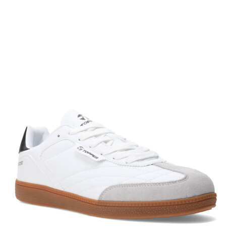 Championes de Hombre Topper Rocket Urbano Blanco - Gris - Negro