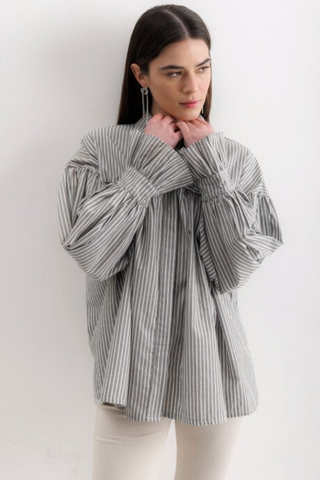 Camisa Gaia Verde Militar