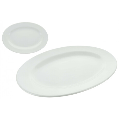 Fuente de ceramica oval Fuente de ceramica oval