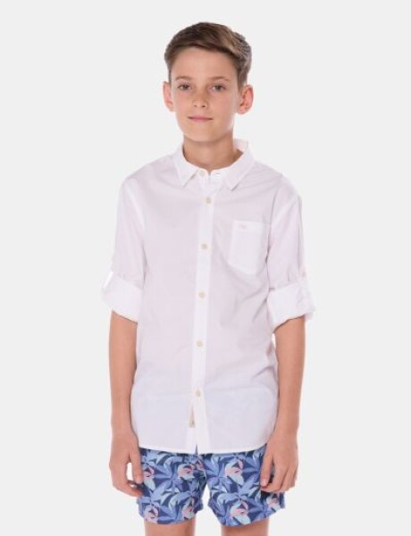 SHORT DE BAÑO ESTAMPADO Azul