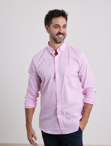 012397 CAMISA ESTAMPADA HARRY Rosado