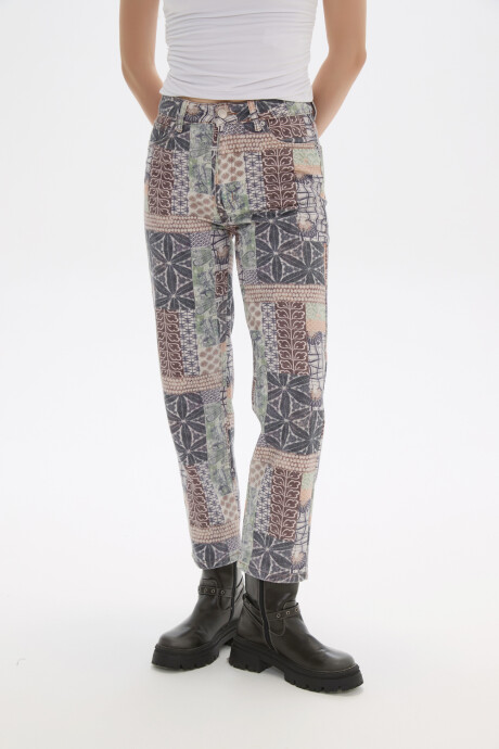 Pantalon Ficho Estampado 1