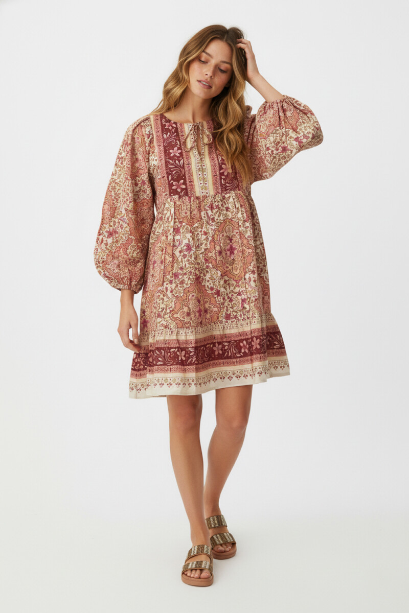 Vestido Tisula - Estampado 1 