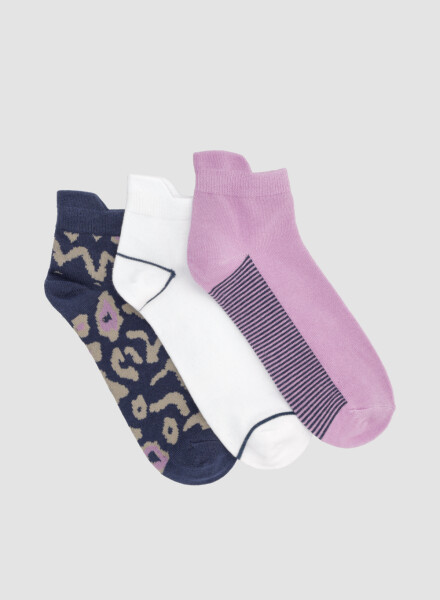 Pack x3 deportiva microfibra con diseño Variante 38