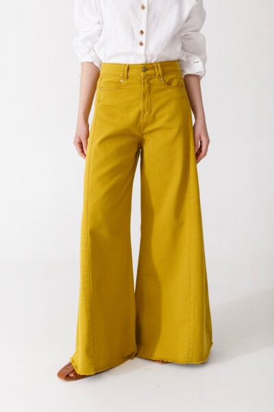 JEAN WIDE XL Pistacho