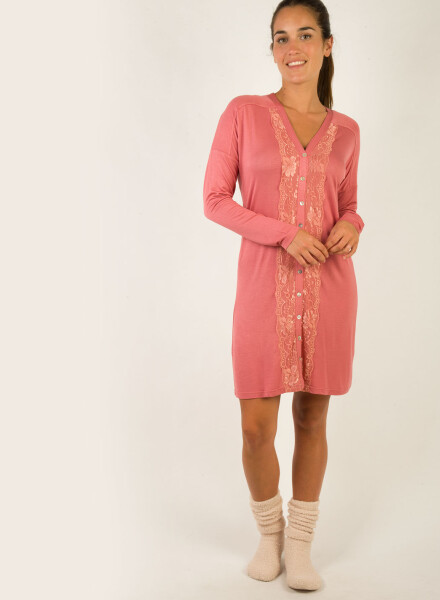 Camisón vizcaya Rosa antique