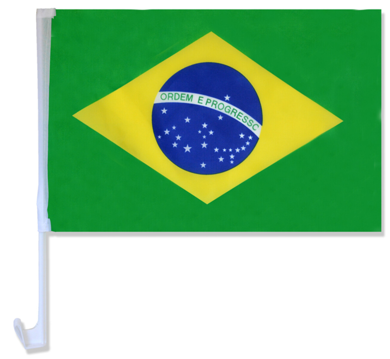 Bandera para auto Brasil 