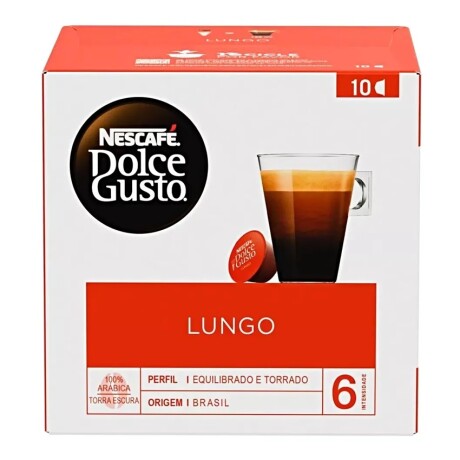 Caja X10 Cápsulas Nescafé Dolce Gusto Lungo 001