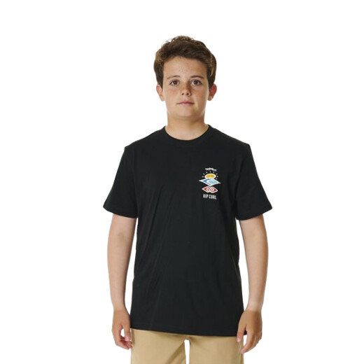 Remera Rip Curl Search Icon - Negro Remera Rip Curl Search Icon - Negro