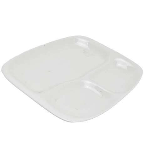 COPETINERO CERAMICA BLANCA 2 DIVISIONES 26X23X2CM 25960 Q36 COPETINERO CERAMICA BLANCA 2 DIVISIONES 26X23X2CM 25960 Q36