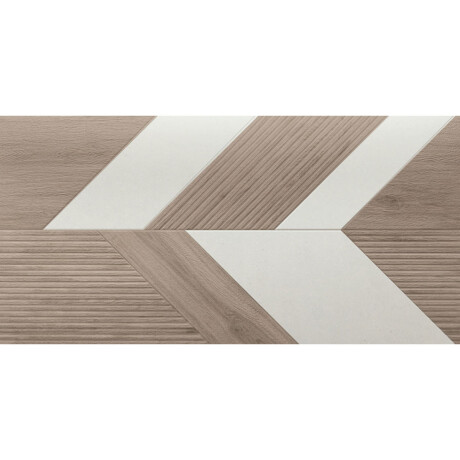 Porcelanato Simil Madera Combinado Blanco Rectificado 60x120Cm Pared GAMAS DE MADERA