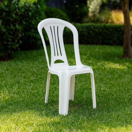 SILLA MOR SIN APOYA BRAZOS Blanco