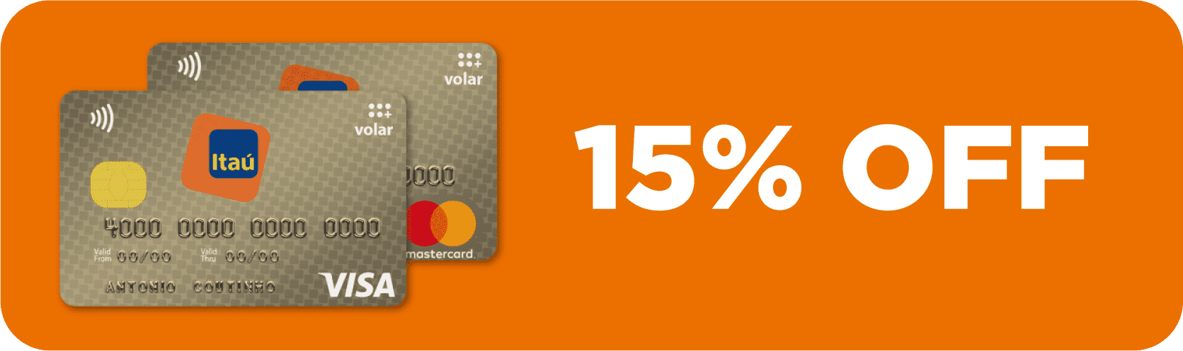 Itaú 15% OFF Crédito - Fijo