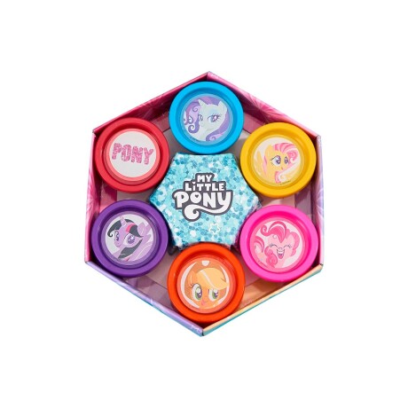 Plasticina pequeño pony 6 pcs