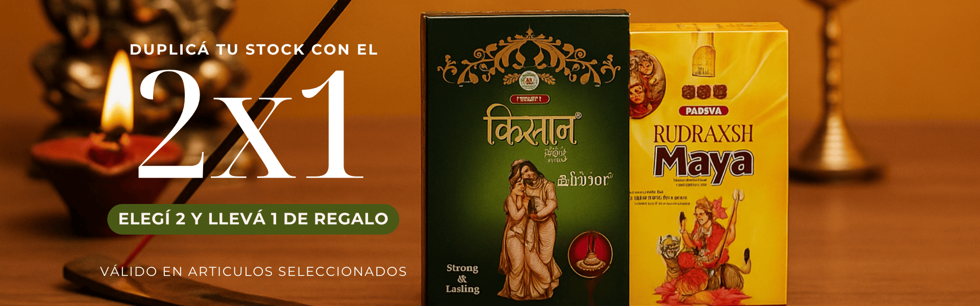 2x1 seleccionadas VARITAS MASALA