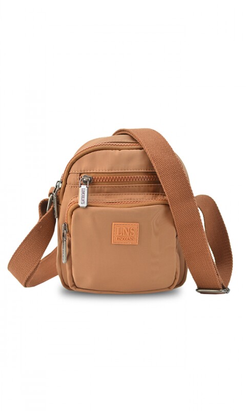 BANDOLERA ARICA CANELA