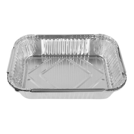 6 bandejas de aluminio rectangulares 6 bandejas de aluminio rectangulares