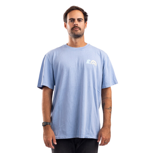 Remera La Isla Gaviotas - Bay blue mineral Remera La Isla Gaviotas - Bay blue mineral