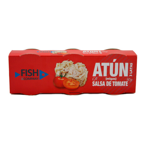 ATUN DESM EN TOMATE F&C TRIPACK 80G/240G ESPAÑOL ATUN DESM EN TOMATE F&C TRIPACK 80G/240G ESPAÑOL