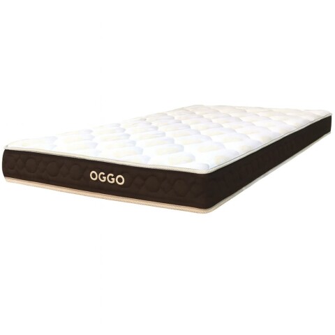 Colchón ROMA Oggo® - Espuma EPS - GARANTIA 1 AÑO 1y1/2 Plaza - 110 cm