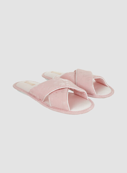 Pantufla cruz Rosado