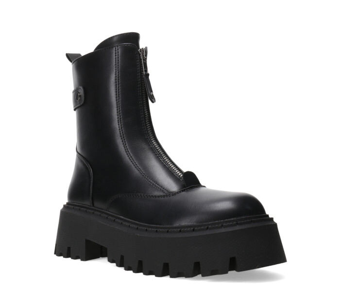 Bota de Mujer Miss Carol STEVI con cierre en el empeine Negro