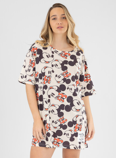 Mickey club dress Crema